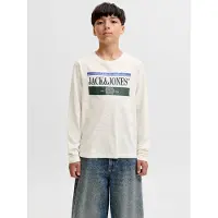 Jack & Jones 2-pack Logo Longsleeved T-shirt Boys 152 Wit