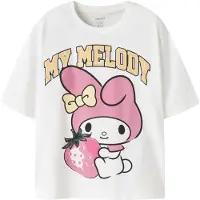 Name it - NKFARINA HELLOK SS NREG TOP BOX SKY - Meisjes - T-shirts