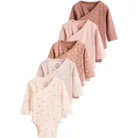 Next Rompertje/body chamois / mokka / rosé / poederroze