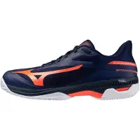 Mizuno Wave Exceed Court Cc Shoes Blauw EU 41