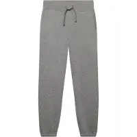 Superdry Broek 'ESSENTIAL' grijs gemêleerd