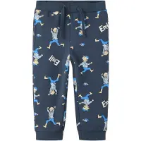 Name it Broek navy / turquoise / cognac