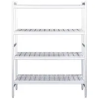 Saro Aluminium planken met kunststof roosters, afmetingen 373 x 1062 mm