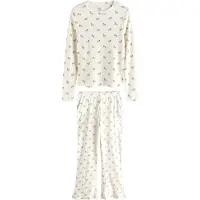 Next Pyjama crème / bruin / donkerbruin