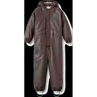 Wheat Regenanzug m. Thermoskanne - PU - Aiko - Chocolate Plum - - 8 Jahre (128) - Regenanzüge
