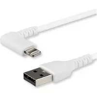 StarTech.com 1 meter Haakse USB naar Lightning Kabel - Wit