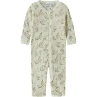 Name it Nachtkledij 'NBFWANG' olijfgroen / pastelroze / wit