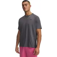 Under Armour UA Tech 2.0 SS Tee-GRY Heren Sportshirt - Castlerock - Zwart