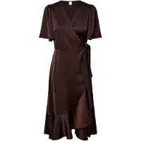 Y.A.S Jurk 'YASThea' chocoladebruin