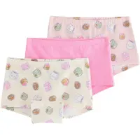 Lindex Onderbroek 'Cute Food' duifblauw / pink / rosa / wit