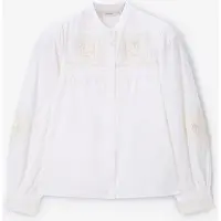 Sissy-Boy Witte blouse met embroidery | Maat: L