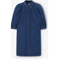 Sissy-Boy Donkerblauwe denim jurk | Maat: S