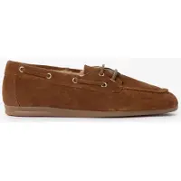 Sissy-Boy Lichtbruine loafers met wol | Maat: 39
