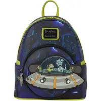 Loungefly Cartoon Network Rick And Morty Space Cruiser Backpack 26 Cm Blauw Kinderen