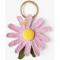 Sissy-Boy Lichtroze bloem bag charm