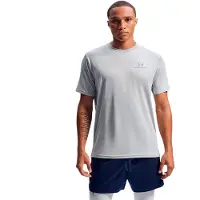 Under Armour Vanish Energy SS-GRY Heren Sportshirt - Mod Grijs Light Heather - Mod Grijs