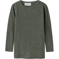 Name it Shirt 'NMNWAX' olijfgroen