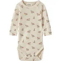 Lil´ Atelier Rompertje/body beige / bruin