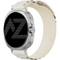 Accezz Nylon Alpine bandje voor de Samsung Galaxy Watch Ultra 2 (2026) / Ultra (2024/2025) - Sterrenlicht