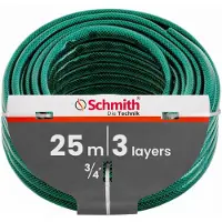 Schmith tuinslang, 30 meter, 3/4 inch, robuuste waterslang | Premium tuinslang voor tuinirrigatie, geschikt voor gazonsproeiers