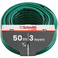 Schmith tuinslang, 20 meter, 3/4 inch, robuuste waterslang | Premium tuinslang voor tuinirrigatie, geschikt voor gazonsproeiers