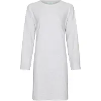 Rebelle Zachte dames nachthemd lichtgrijs MyRebelle | Maat 46