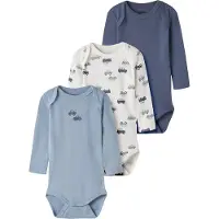 Name it Rompertje/body saffier / lichtblauw / mintgroen / offwhite