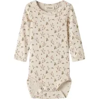 Name it Rompertje/body 'NBFLAGO' beige / groen / olijfgroen / rosa