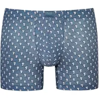 Mey Boxershorts 'Tailcode Tribe' blauw / zwart / wit