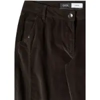 Cecil Dames Mid Waist Barrel Leg Hose im Casual Fit - Groen - 33