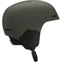 Salomon - Heren skihelmen - Brigade Index Mips Castor Gray voor Heren - Maat L - Grijs