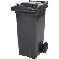 Saro 2 Wiel Grote Afvalcontainer Model MGB 120 G - GRIJS - 174-2100