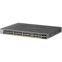 Netgear GS752TPP Smart Managed Switch 48x Gigabit Ethernet (48x PoE+, max. 780W), 4x 1 Gbit/s SFP