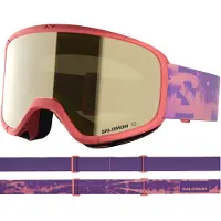 Salomon Lumi Access, skibril, junior, paars/roze