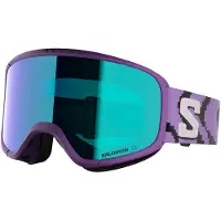 Salomon Lumi, skibrillen, junior, paars