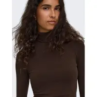 ONLY Shirt 'ONLGLAMOUR' chocoladebruin