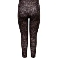 Only Play Sportbroek 'ONPRYA-2-MELEO' donkerbruin / taupe