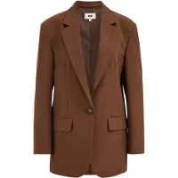 We fashion - Dames relaxed fit blazer - Relaxed Fit - Bruin - Maat: 36