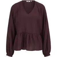We fashion Blouse aubergine