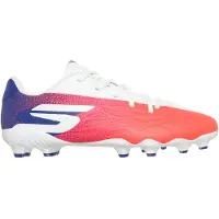 SKECHERS Sportschoen indigo / oranjerood / wit
