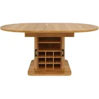 STILVORA Eettafel - Uitschuifbaar Met Opbergruimte - Voor Keuken En Kleine Ruimtes - MDF En Metaal - 118-158x118x76 Cm