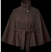 Pieces Pcaiken Cape Jas Dames Bruin L