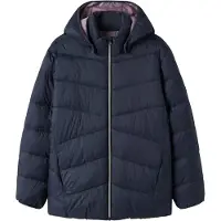 Name It Kids Winterjas 'NKFMARBLE' donkerblauw