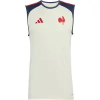 Adidas Functioneel shirt 'Frankreich Rugby' marine / kersrood / wit