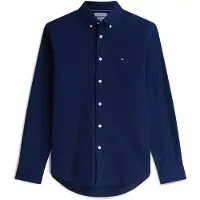 Tommy Hilfiger Overhemd heren flex flannel solid rf shirt mw0mw40469/dcc