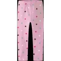 Name it Leggings blauw / donkerbruin / pink / wit
