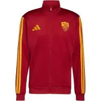 Adidas Trainingsjack 'AS Rom DNA' geel / rood