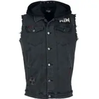 Motionless In White Bodywarmer - EMP Signature Collection - L tot 3XL - voor Mannen - zwart - Maat 3XL