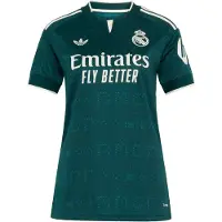 Adidas Tricot 'Real Madrid 26/27' jade groen / wit
