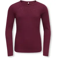 Kids Only GIRLS Shirt 'KOGLUCKY' wijnrood